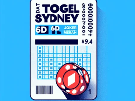 Data Togel Sydney 6D Joker Merah